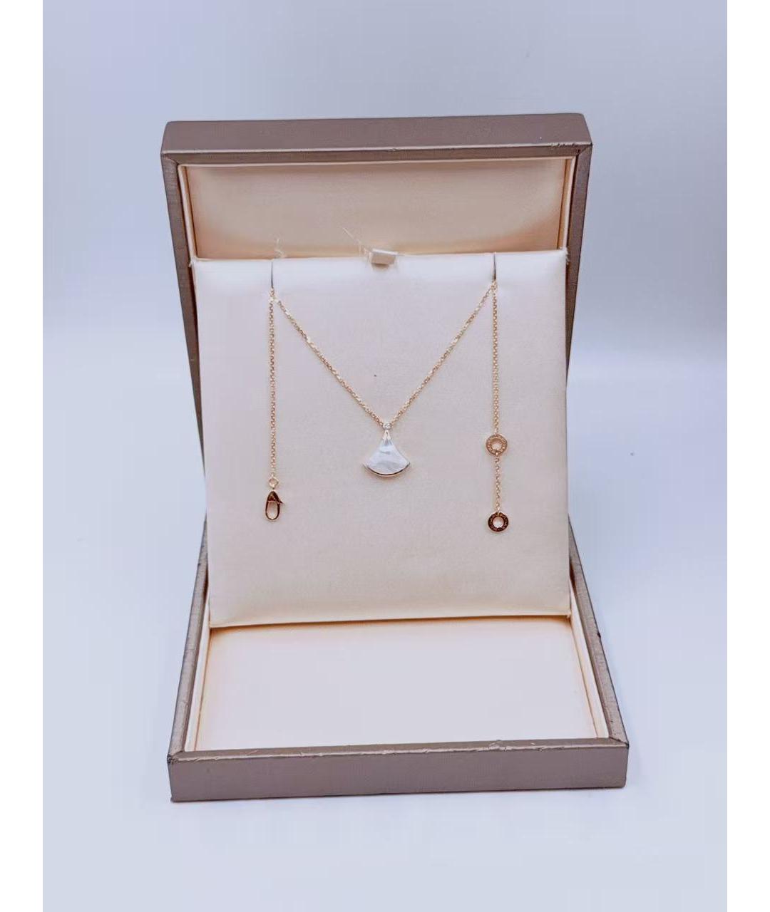 BVLGARI Золотое колье из розового золота, фото 2