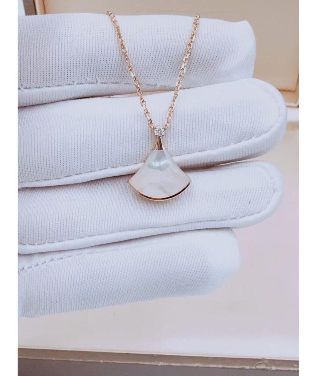 BVLGARI Золотое колье из розового золота, фото 3
