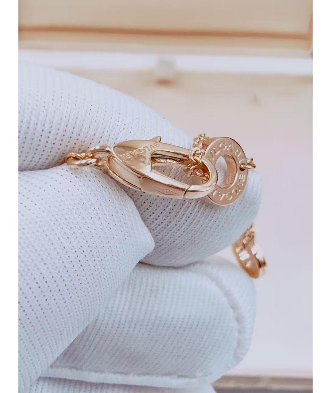 BVLGARI Золотое колье из розового золота, фото 6