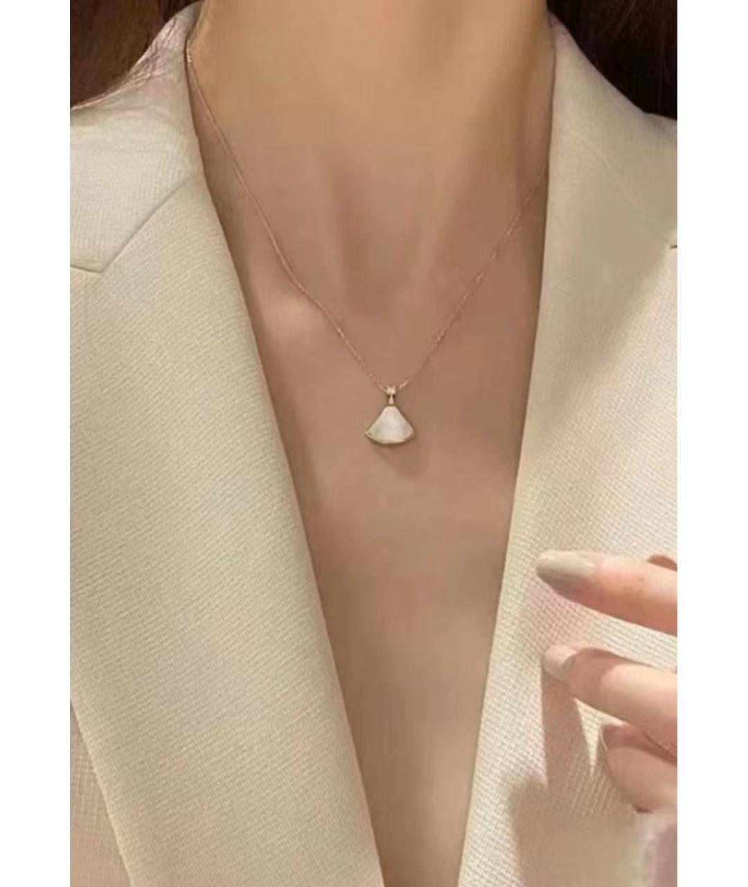 BVLGARI Золотое колье из розового золота, фото 7