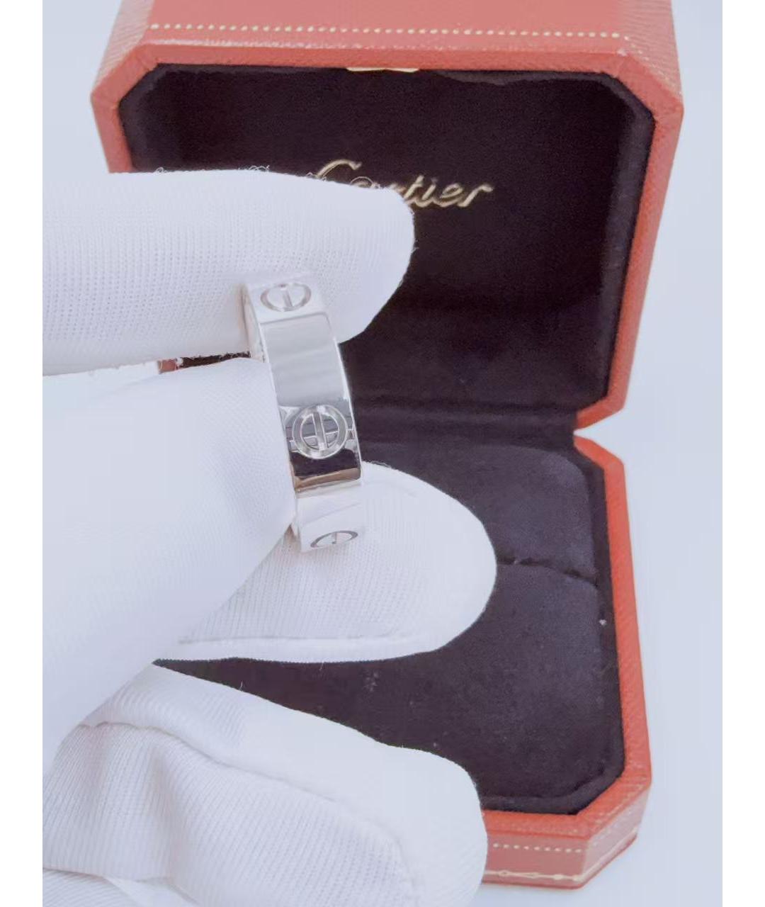 CARTIER Серебряное кольцо из белого золота, фото 4