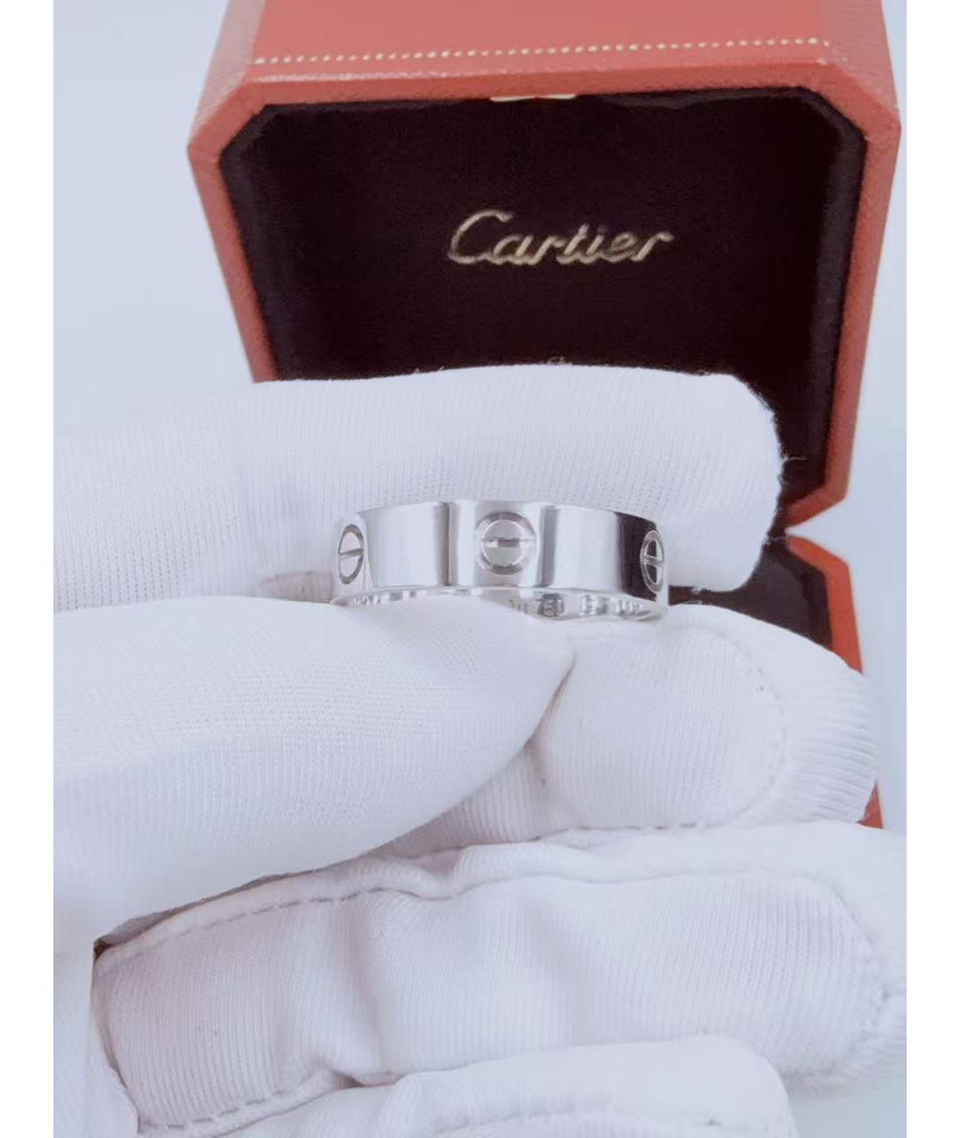 CARTIER Серебряное кольцо из белого золота, фото 2
