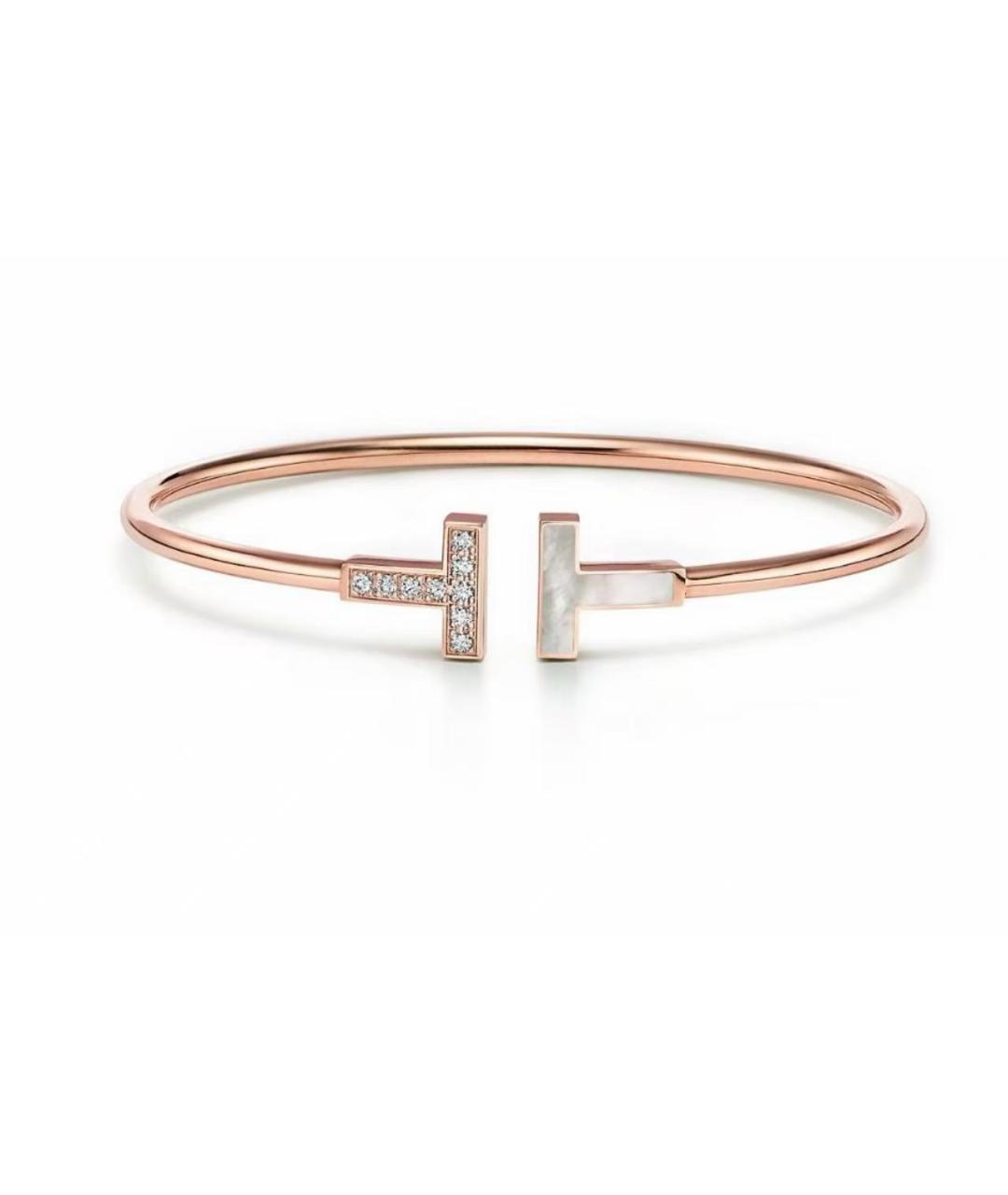 TIFFANY&CO Золотой браслет из розового золота, фото 1