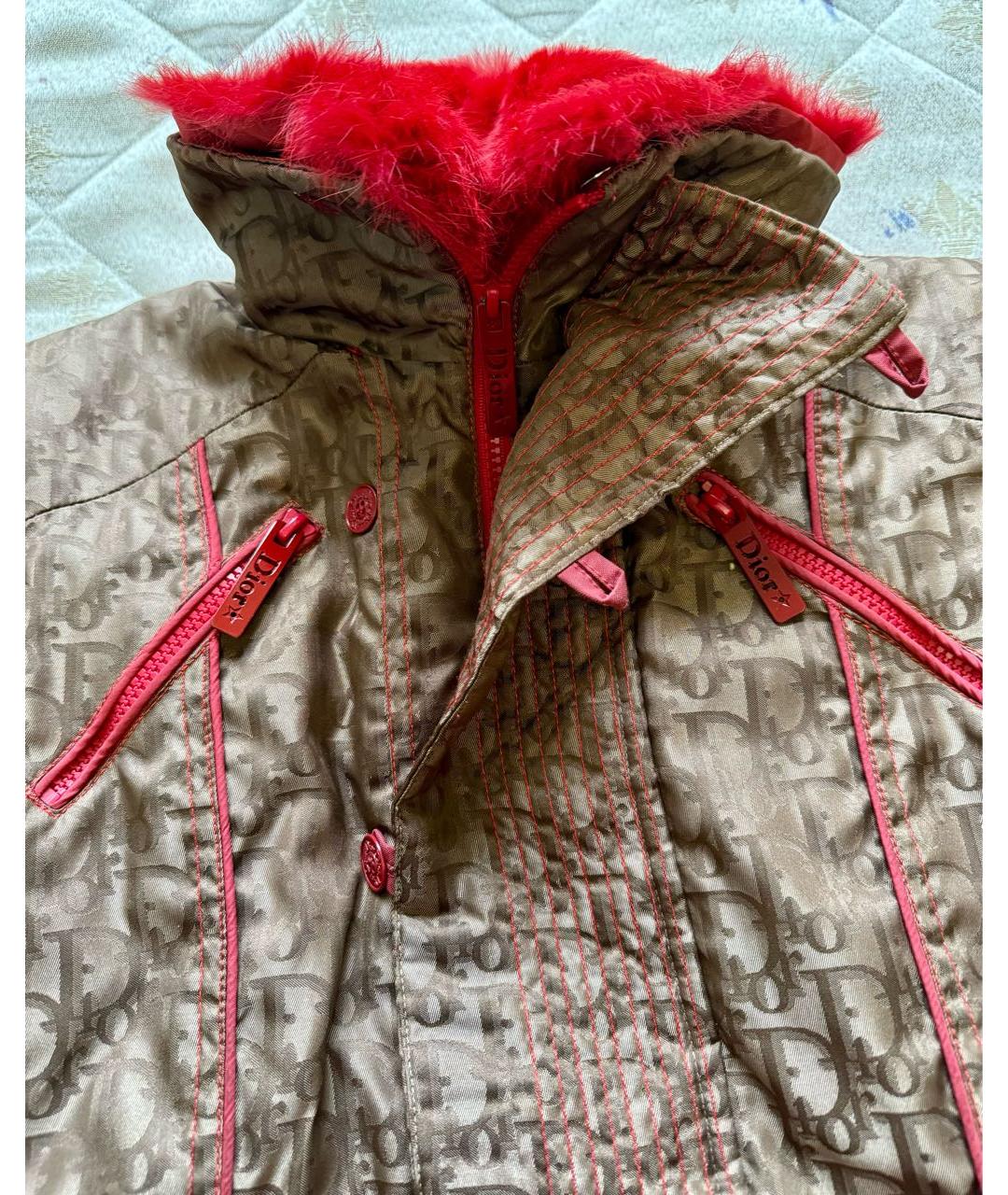 CHRISTIAN DIOR Бежевая куртка, фото 4