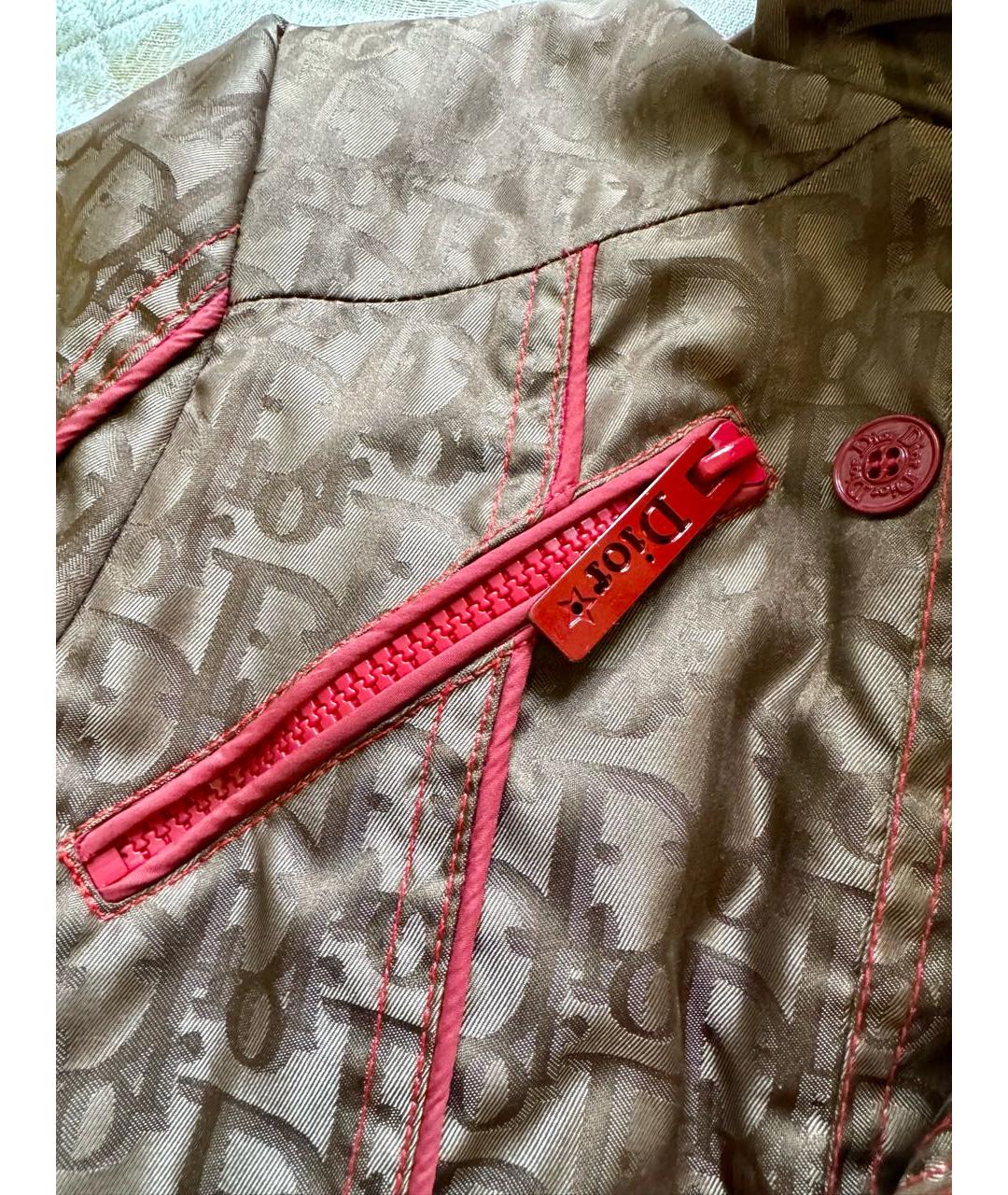 CHRISTIAN DIOR Бежевая куртка, фото 8