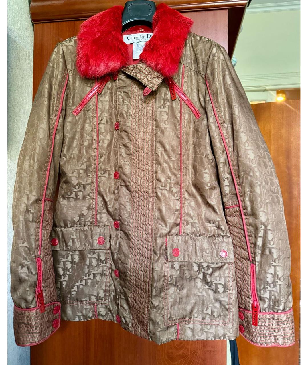 CHRISTIAN DIOR Бежевая куртка, фото 5