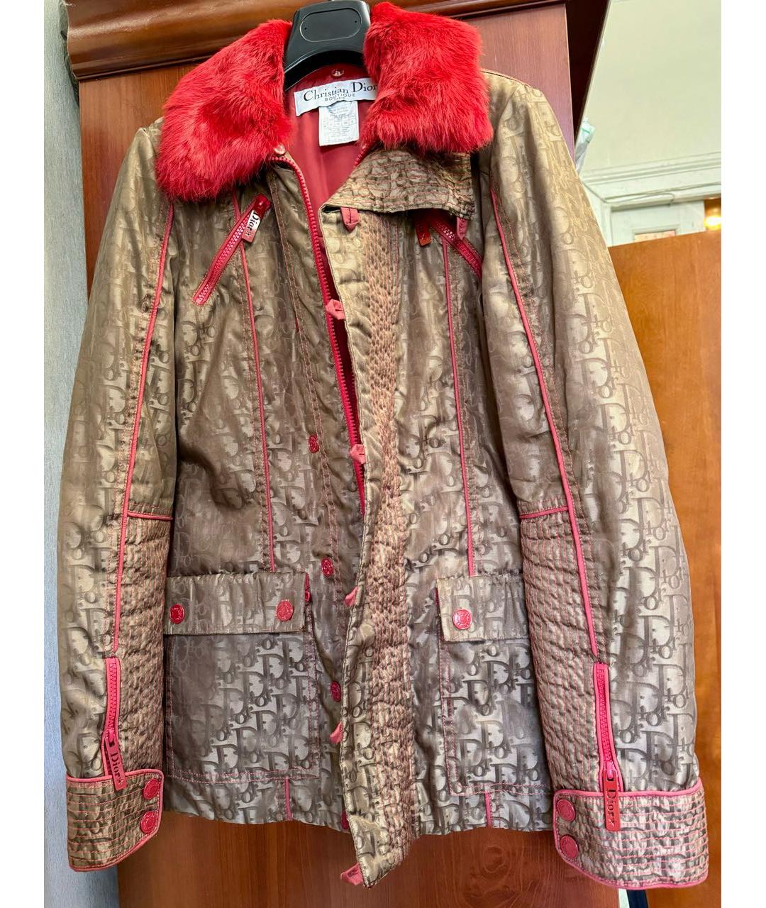 CHRISTIAN DIOR Бежевая куртка, фото 9
