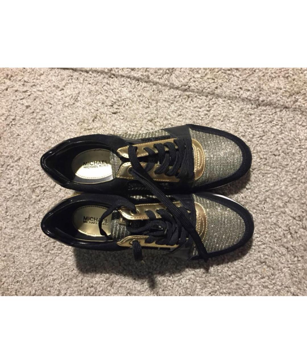 MICHAEL KORS Мульти кожаные кроссовки, фото 3