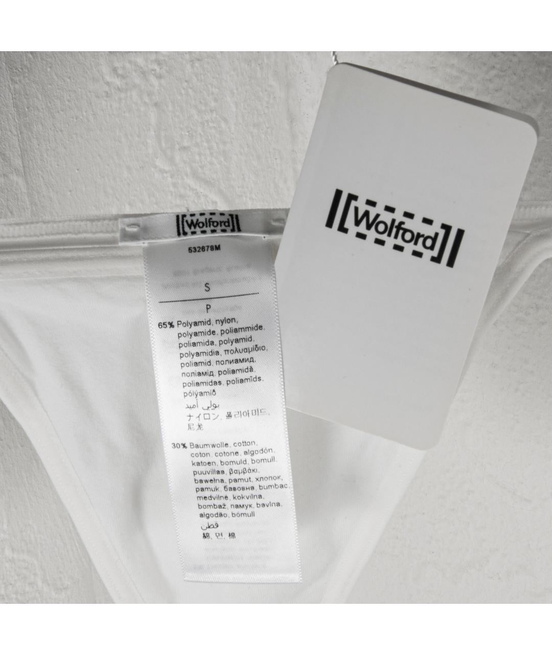 WOLFORD Белые трусы, фото 4