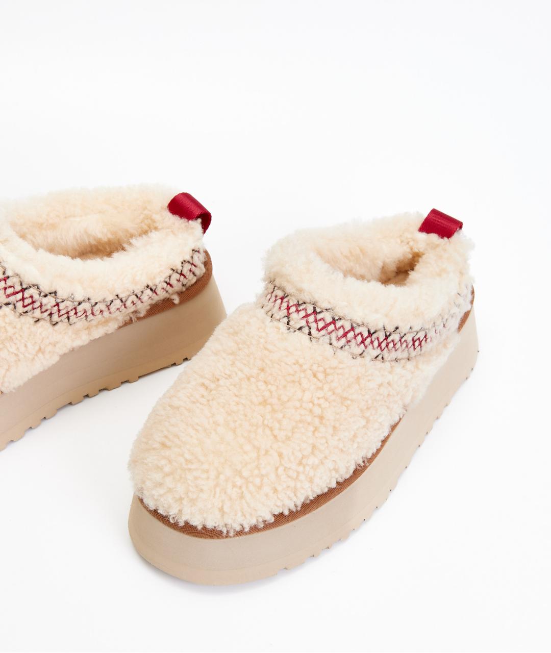 UGG AUSTRALIA Бежевые ботинки, фото 4