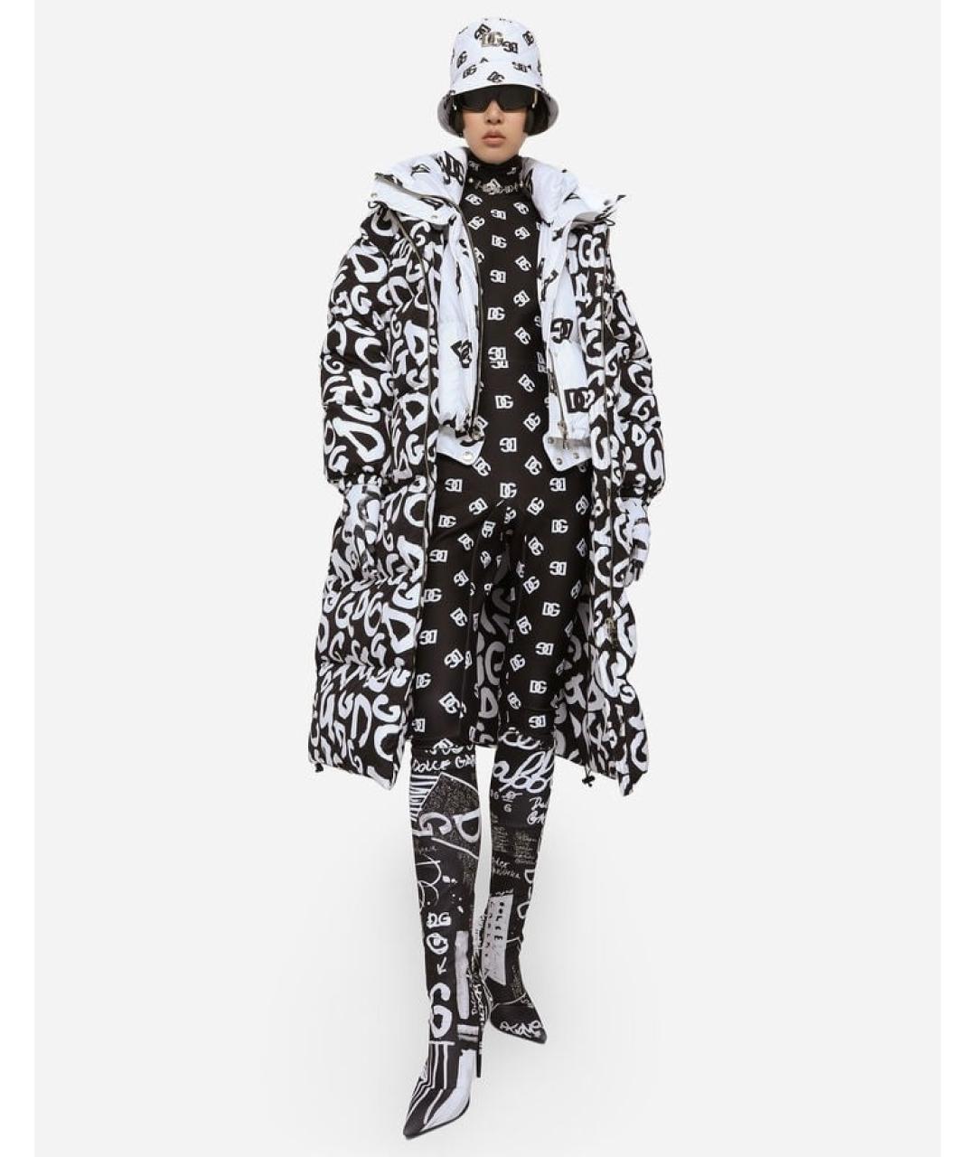 DOLCE&GABBANA Черный пуховик, фото 6