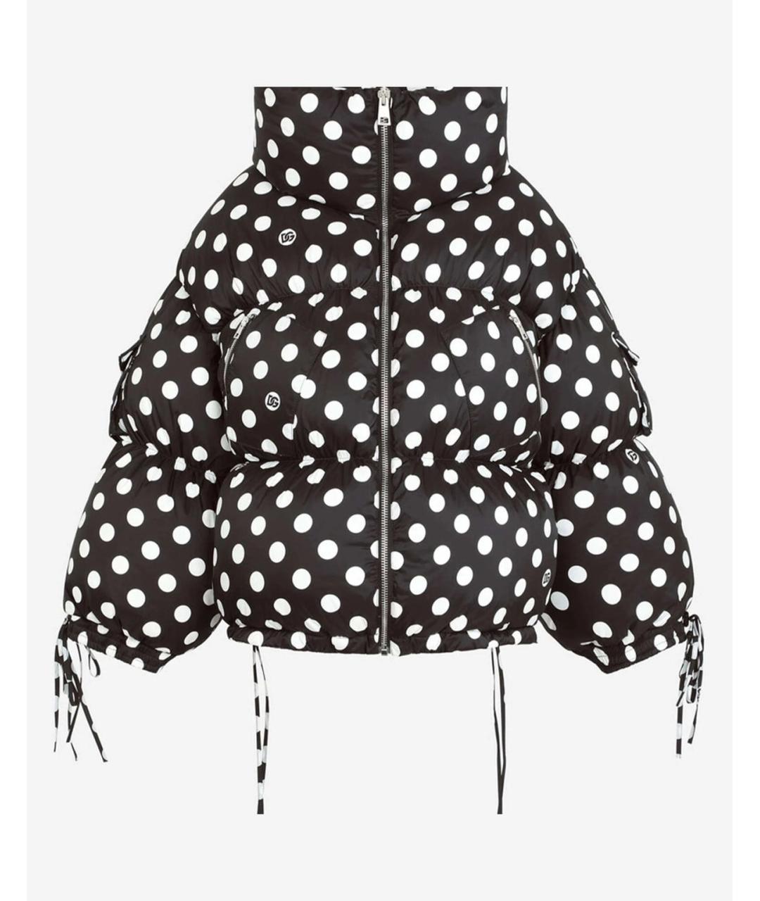 DOLCE&GABBANA Черный пуховик, фото 5