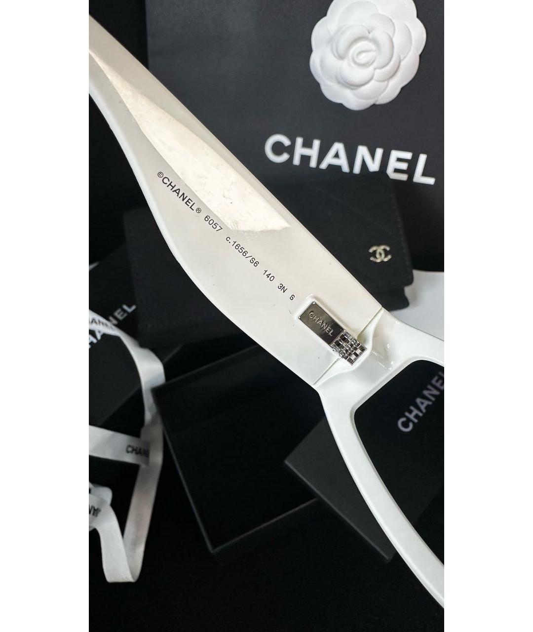 CHANEL Черные пластиковые солнцезащитные очки, фото 7