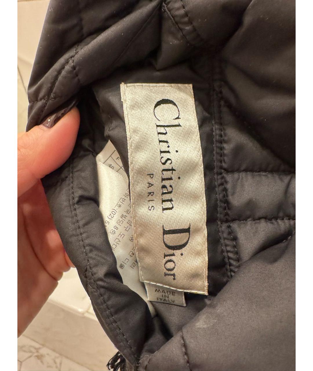 CHRISTIAN DIOR Черная куртка, фото 4