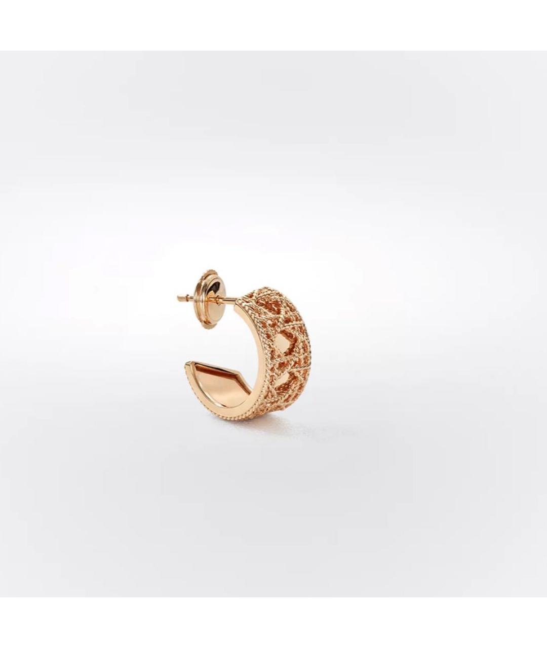 CHRISTIAN DIOR Розовые серьги из розового золота, фото 2
