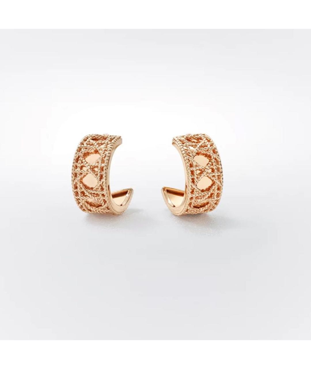 CHRISTIAN DIOR Розовые серьги из розового золота, фото 4