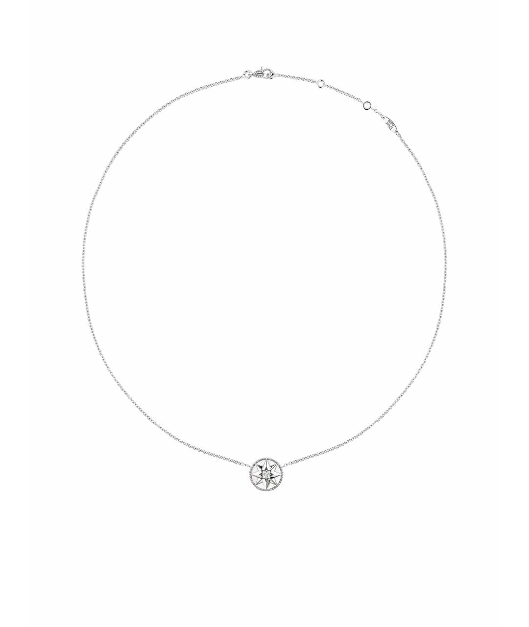 CHRISTIAN DIOR Белое колье из белого золота, фото 1