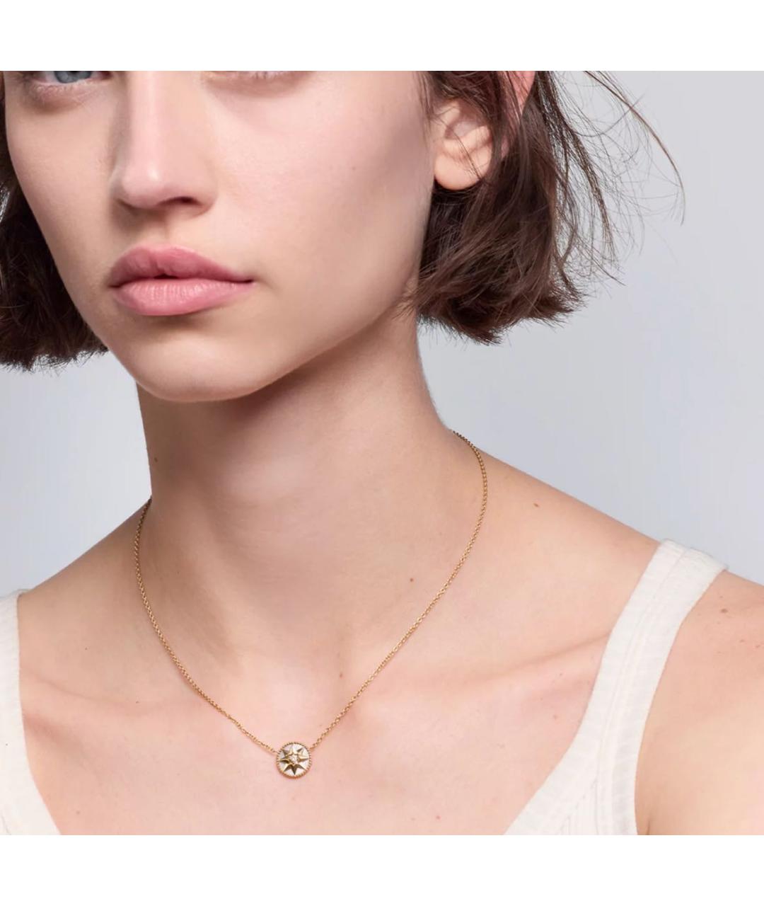CHRISTIAN DIOR Золотое колье из желтого золота, фото 2