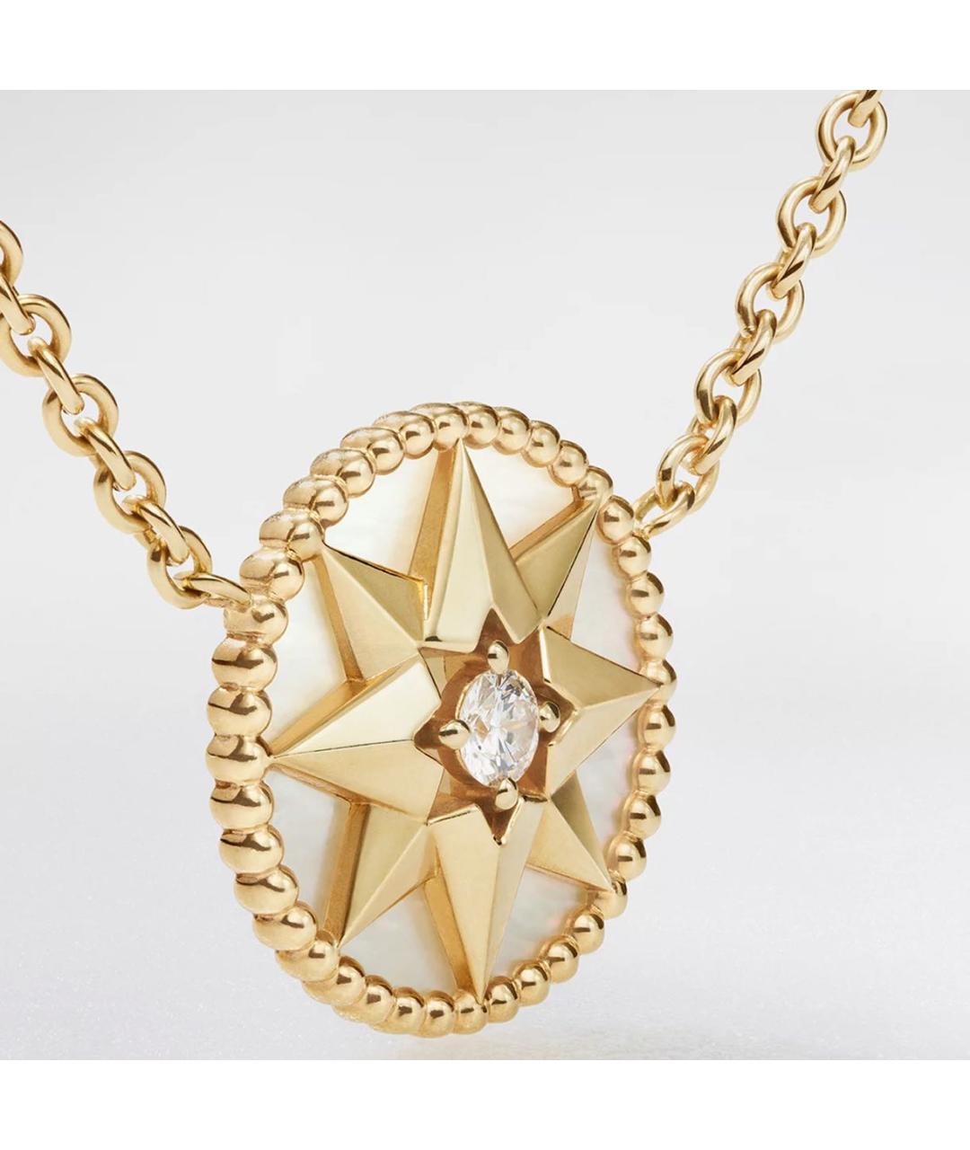 CHRISTIAN DIOR Золотое колье из желтого золота, фото 3