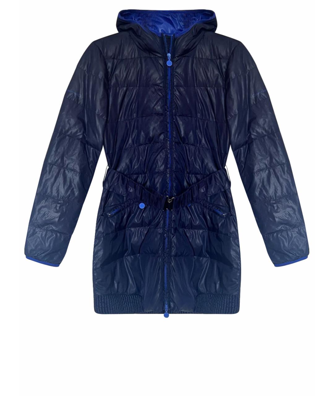 CALVIN KLEIN Темно-синий пуховик, фото 1