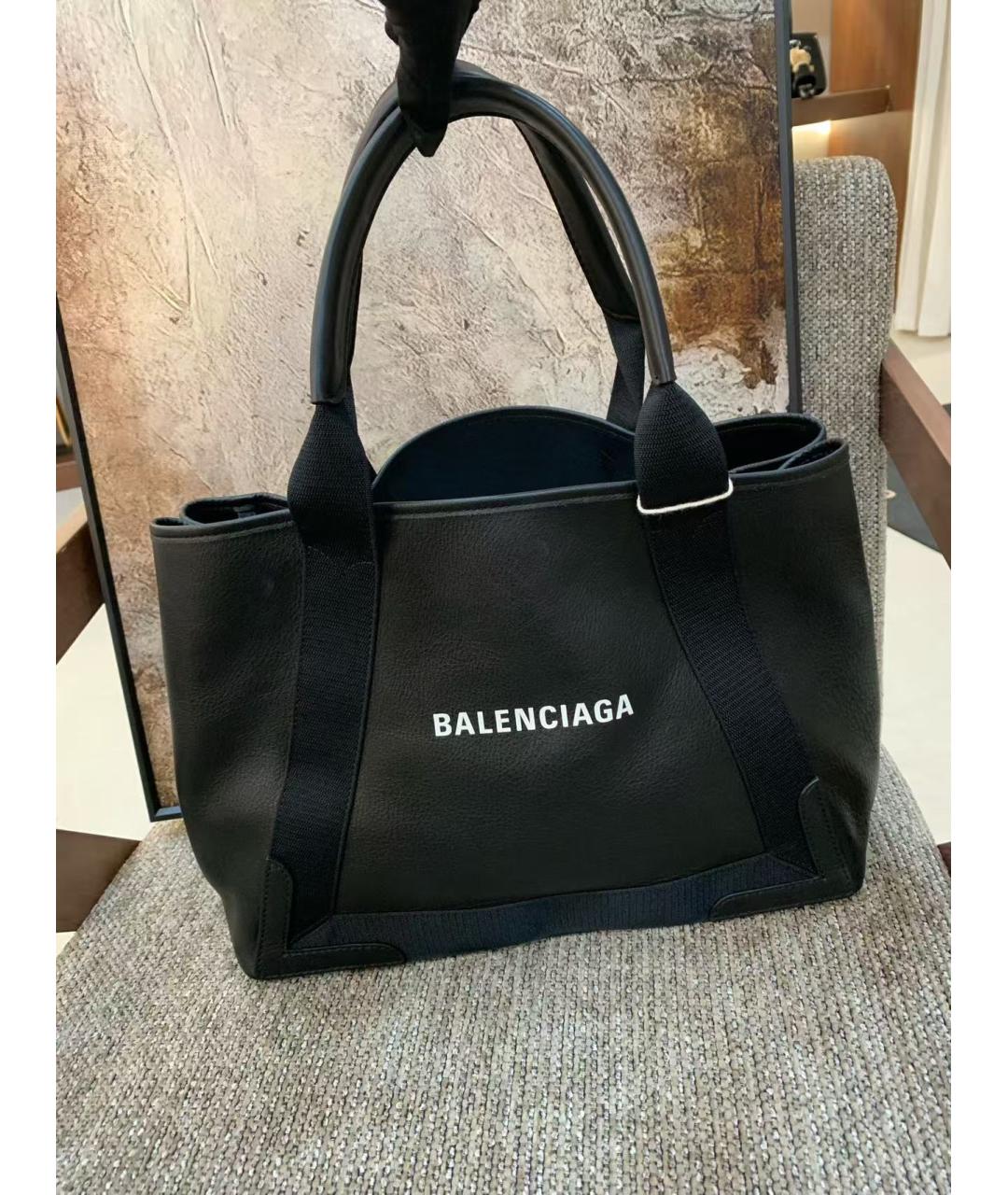 BALENCIAGA Черная сумка тоут, фото 2