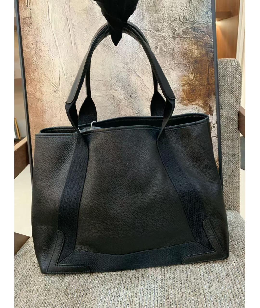 BALENCIAGA Черная сумка тоут, фото 3