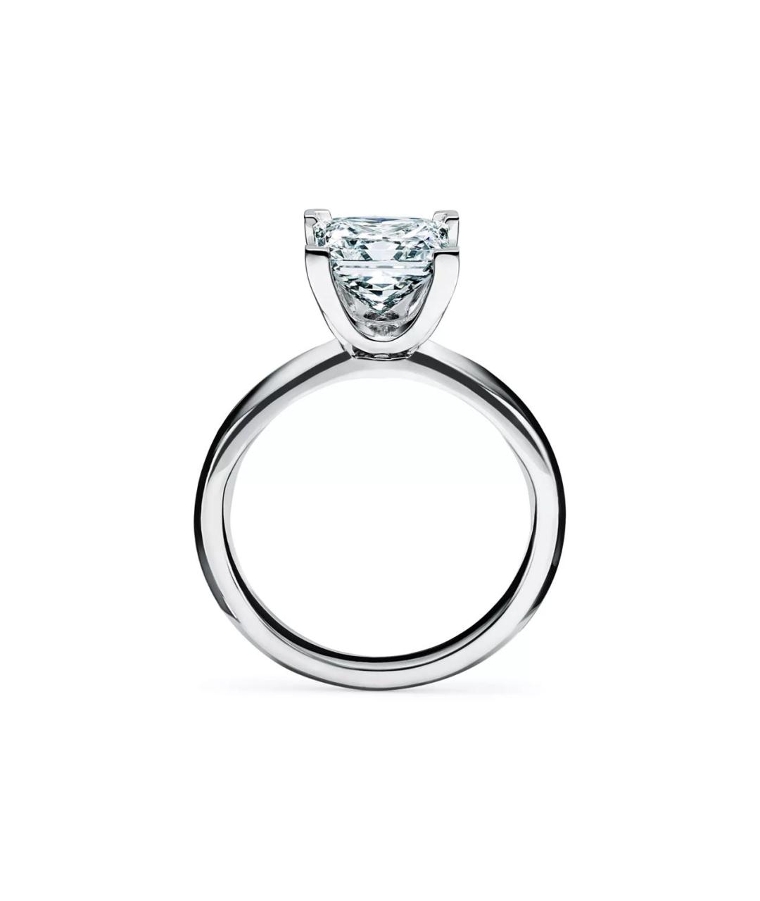 TIFFANY&CO Белое платиновое кольцо, фото 2