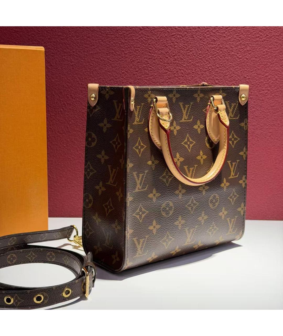 LOUIS VUITTON Синтетическая сумка через плечо, фото 3