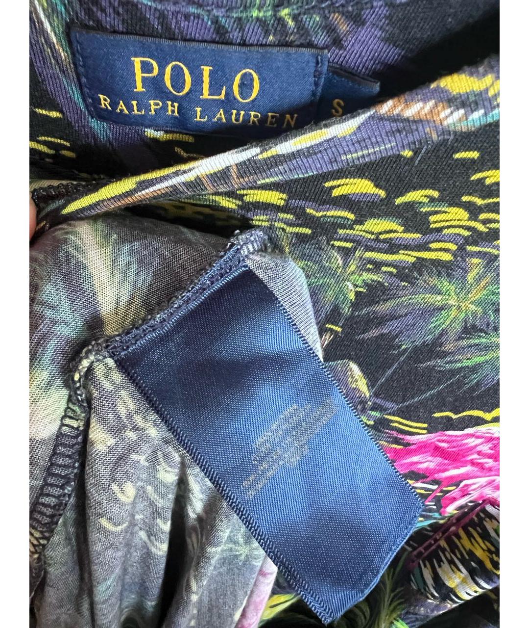 POLO RALPH LAUREN Зеленые повседневное платье, фото 3