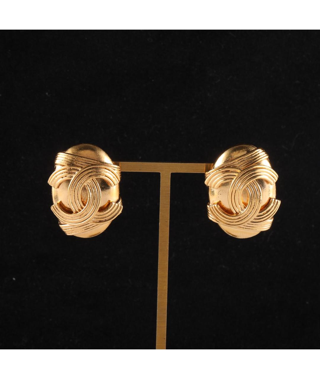 CHANEL Желтые серьги, фото 8