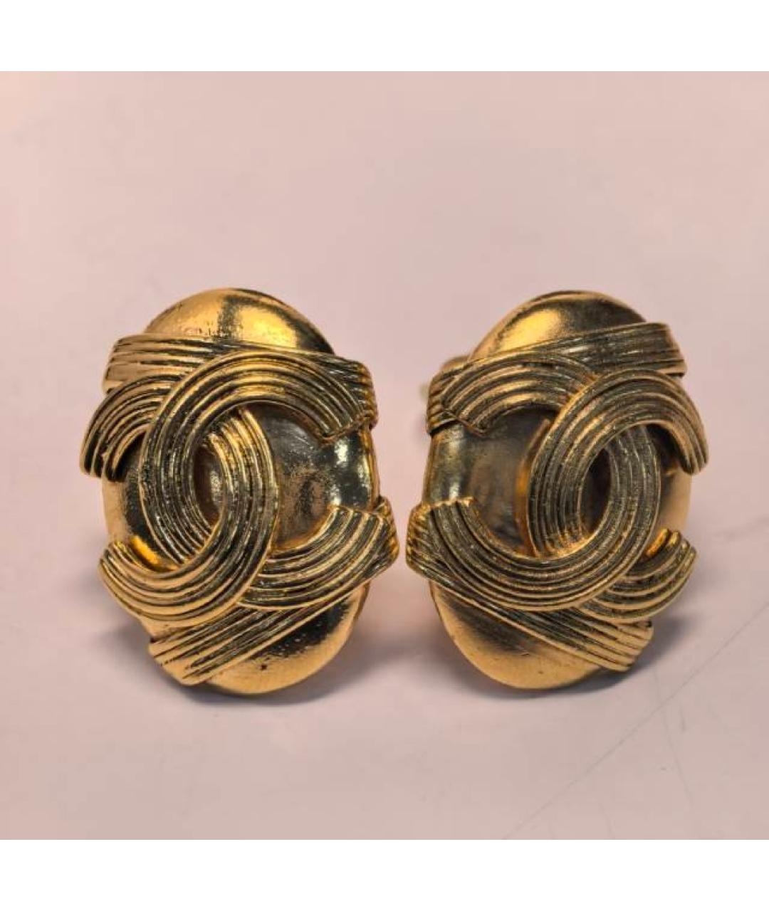 CHANEL Желтые серьги, фото 9
