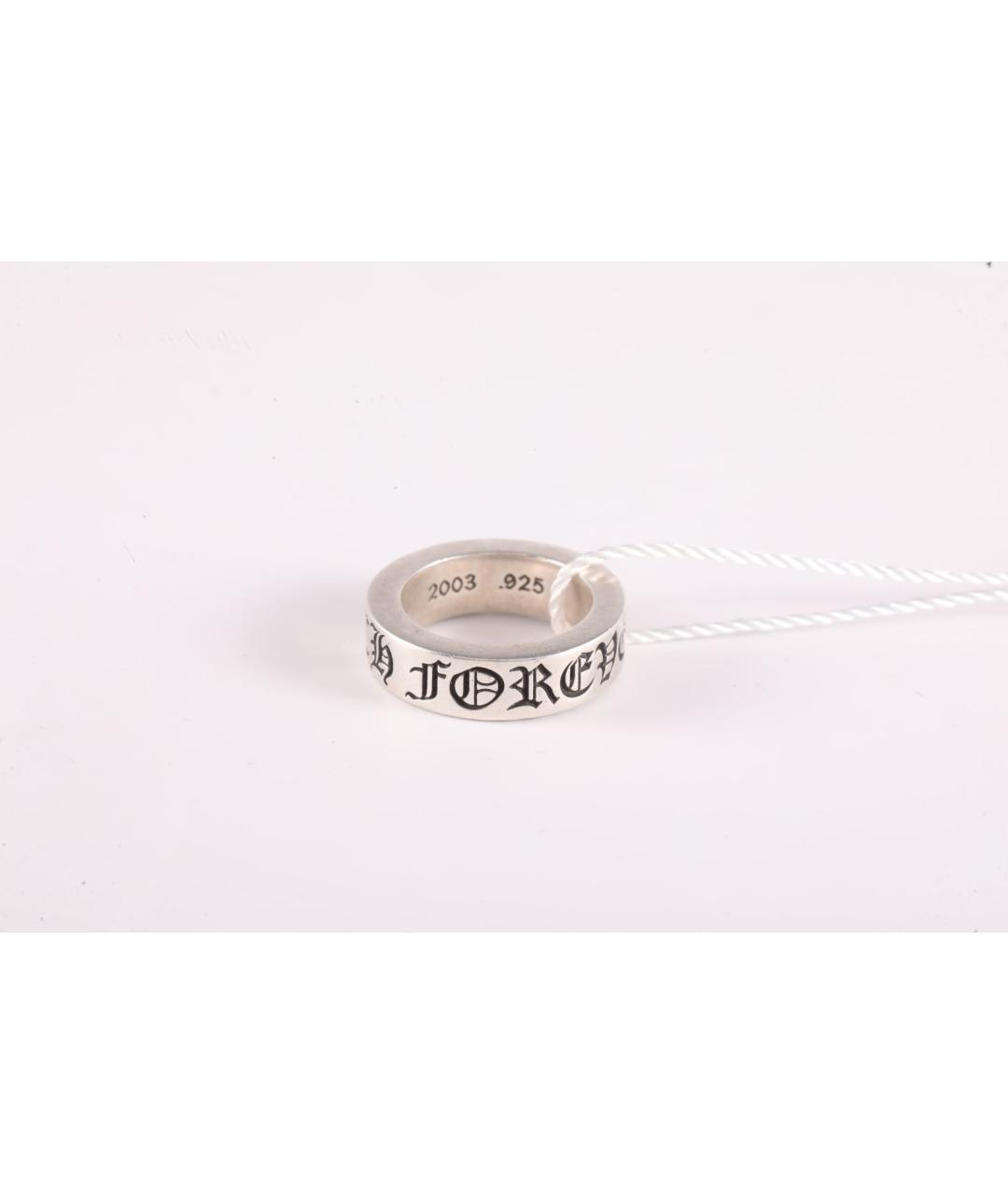 CHROME HEARTS Серебряное серебряное кольцо, фото 4