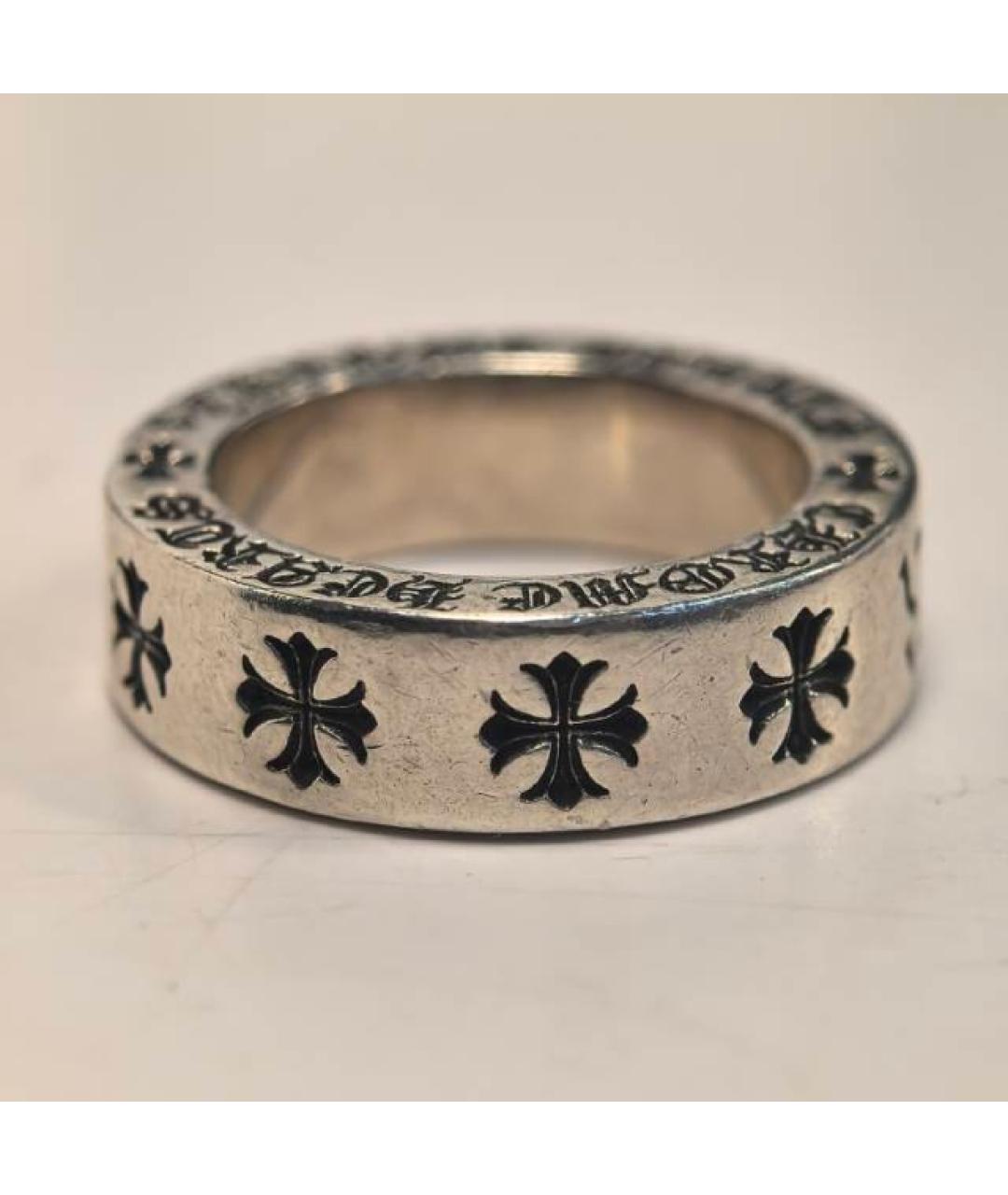 CHROME HEARTS Серебряное серебряное кольцо, фото 8