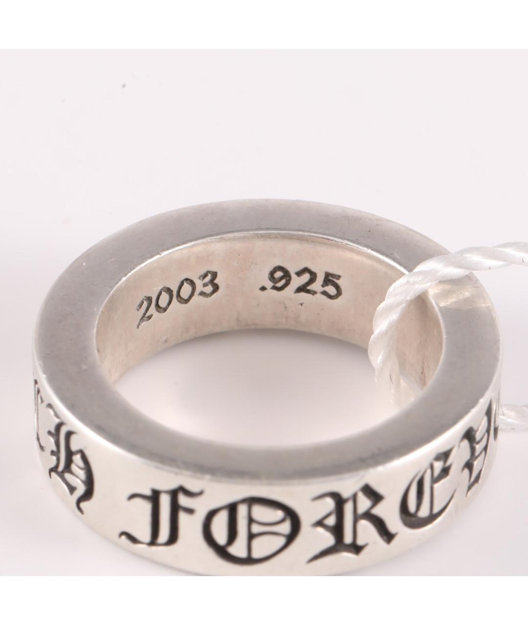 CHROME HEARTS Серебряное серебряное кольцо, фото 6