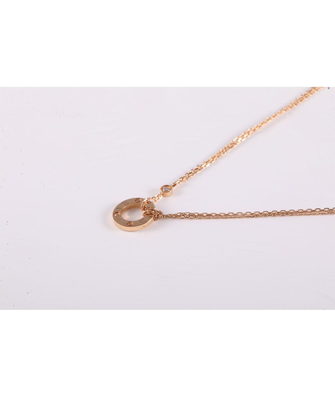 CARTIER Цепочка из розового золота, фото 2