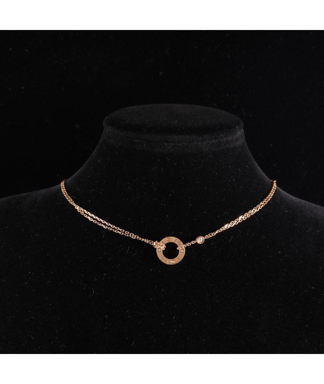 CARTIER Цепочка из розового золота, фото 7