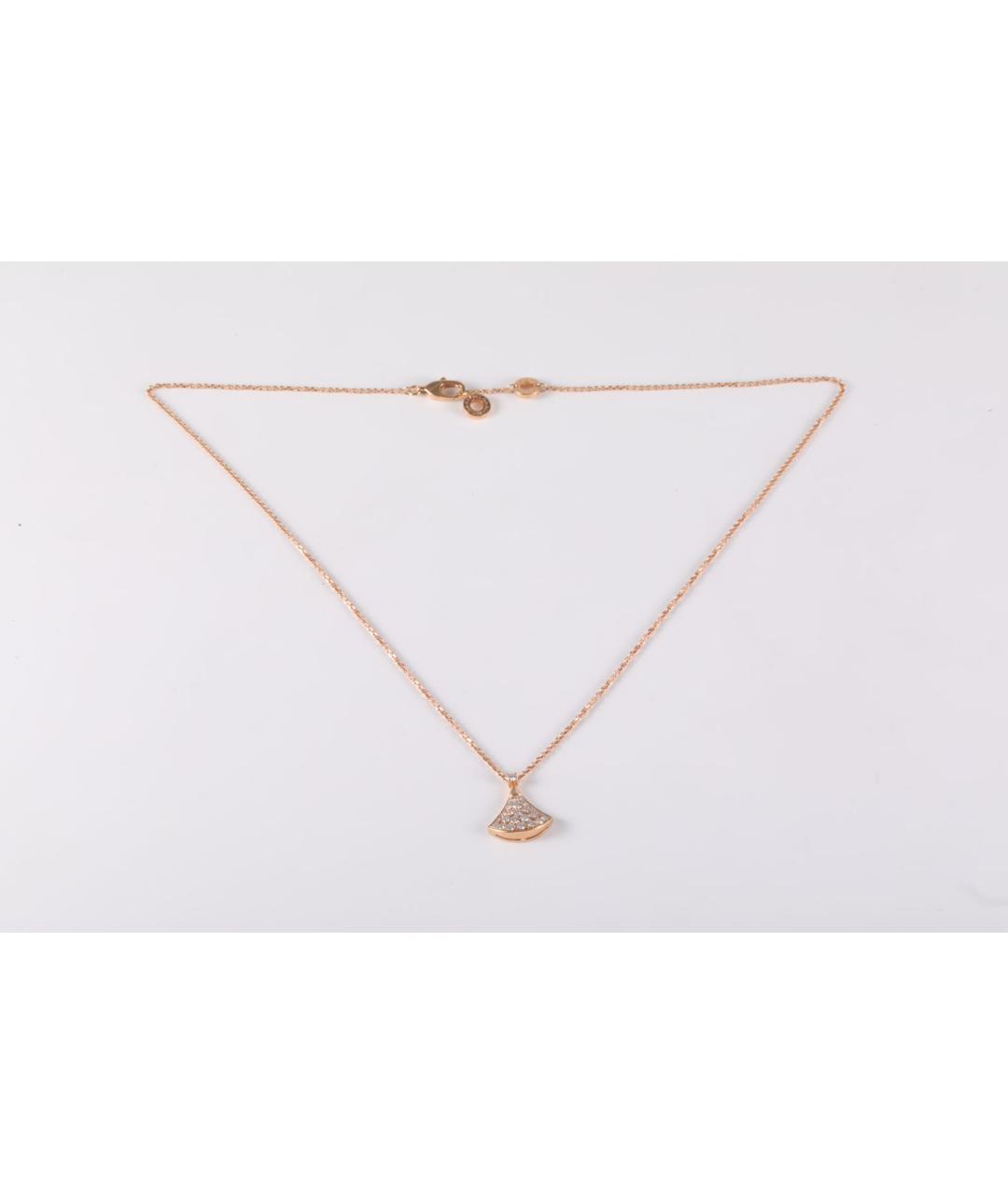 BVLGARI Цепочка из розового золота, фото 4