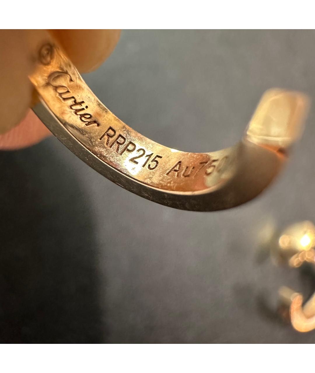 CARTIER Серьги из розового золота, фото 8