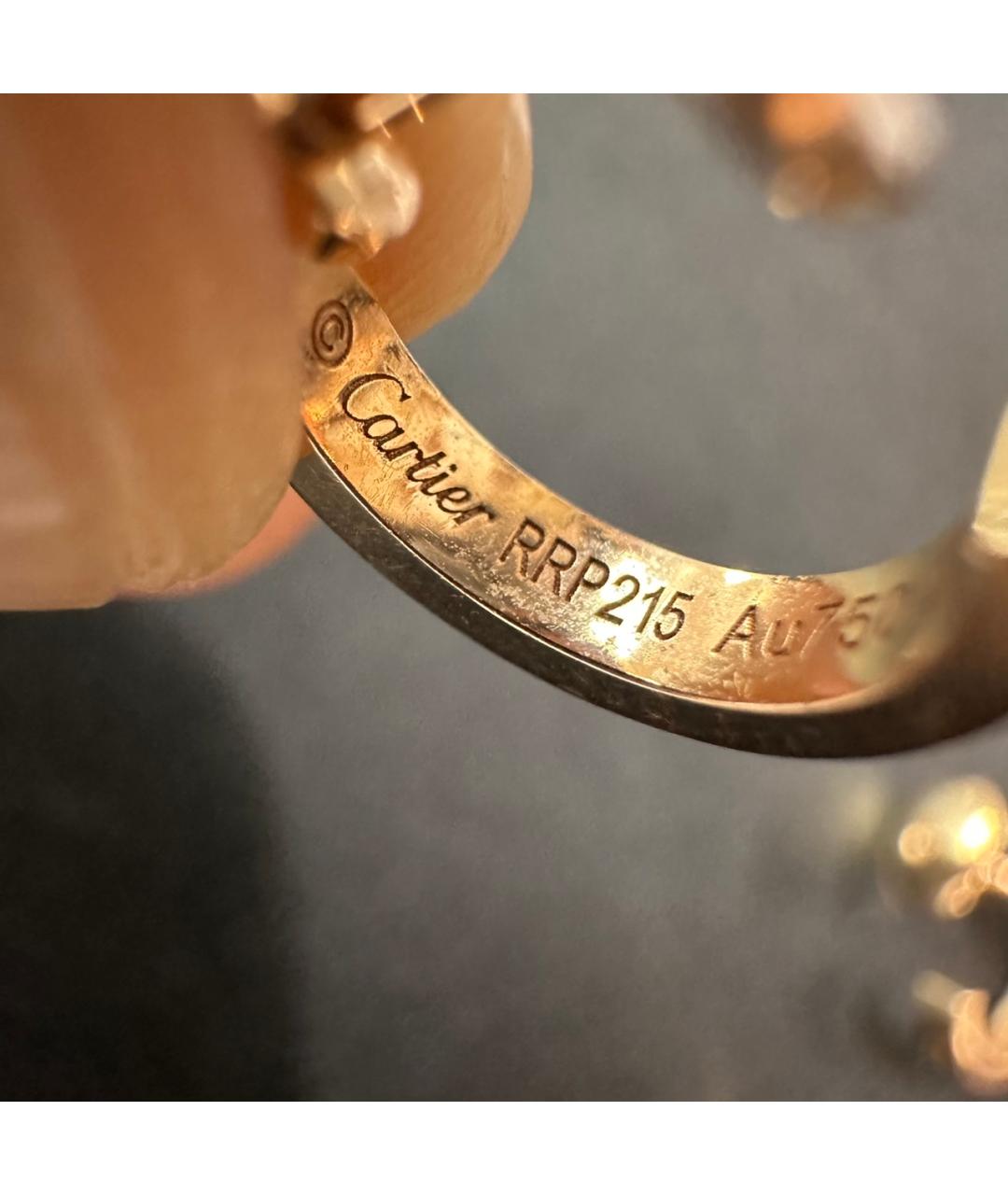 CARTIER Серьги из розового золота, фото 6