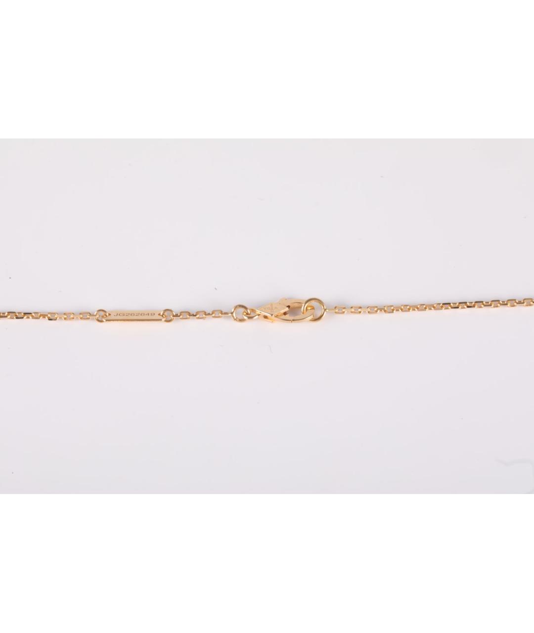 VAN CLEEF & ARPELS Золотая цепочка из желтого золота, фото 5