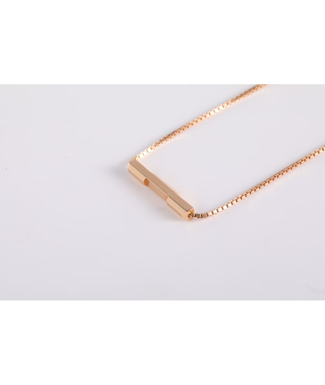 GUCCI Цепочка из розового золота, фото 3