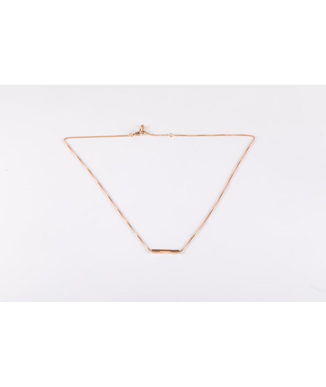 GUCCI Цепочка из розового золота, фото 6