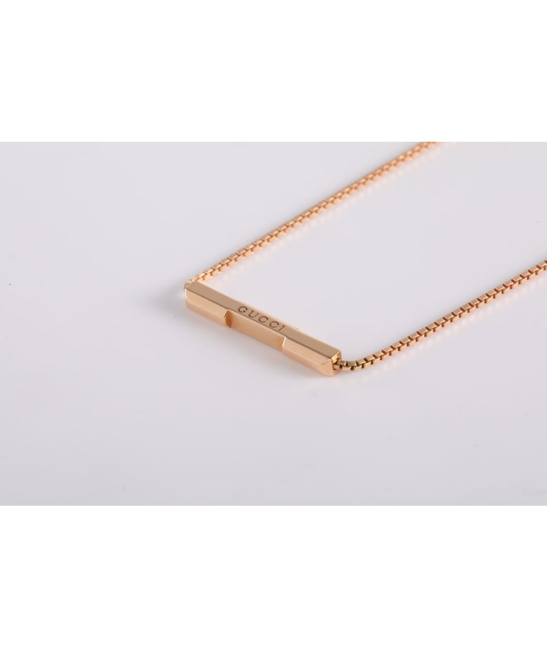 GUCCI Цепочка из розового золота, фото 2
