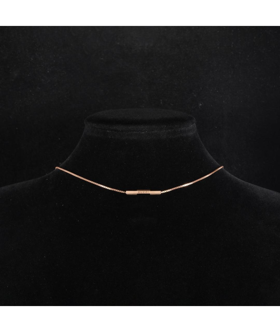 GUCCI Цепочка из розового золота, фото 7