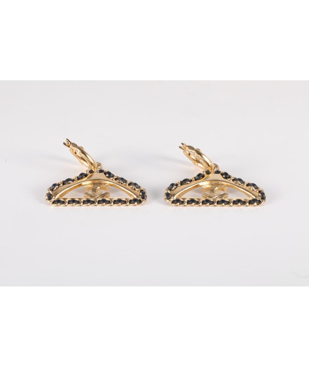 CHANEL Золотые серьги, фото 4