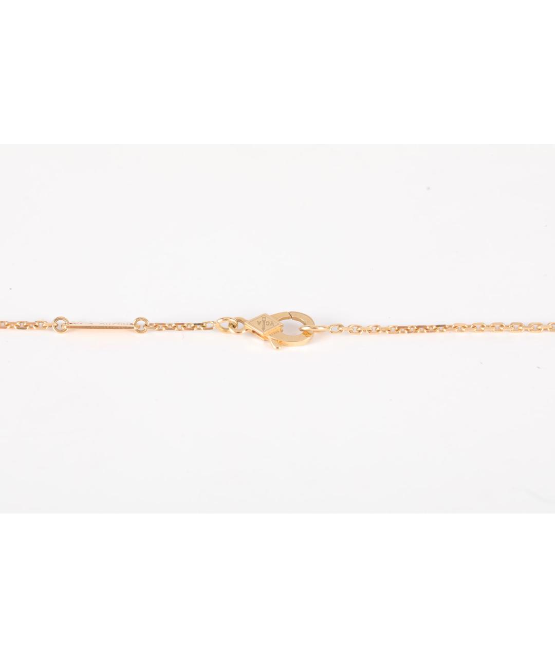 VAN CLEEF & ARPELS Черная цепочка из желтого золота, фото 5