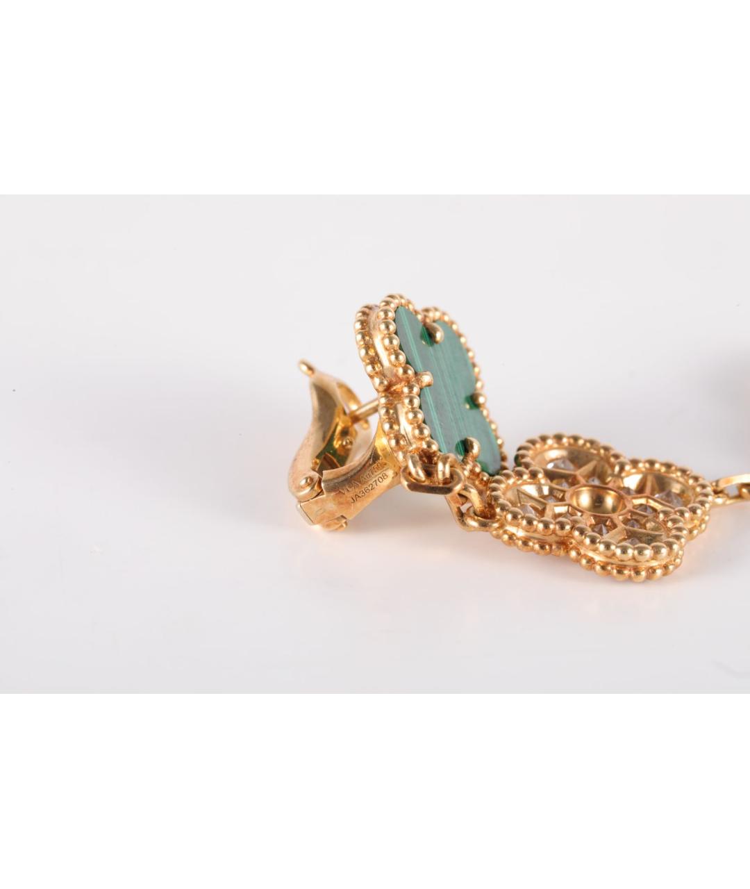 VAN CLEEF & ARPELS Серьги из желтого золота, фото 6