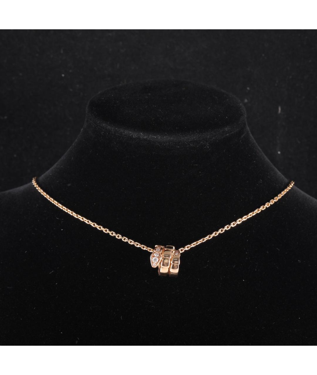 BVLGARI Золотая цепочка из розового золота, фото 7