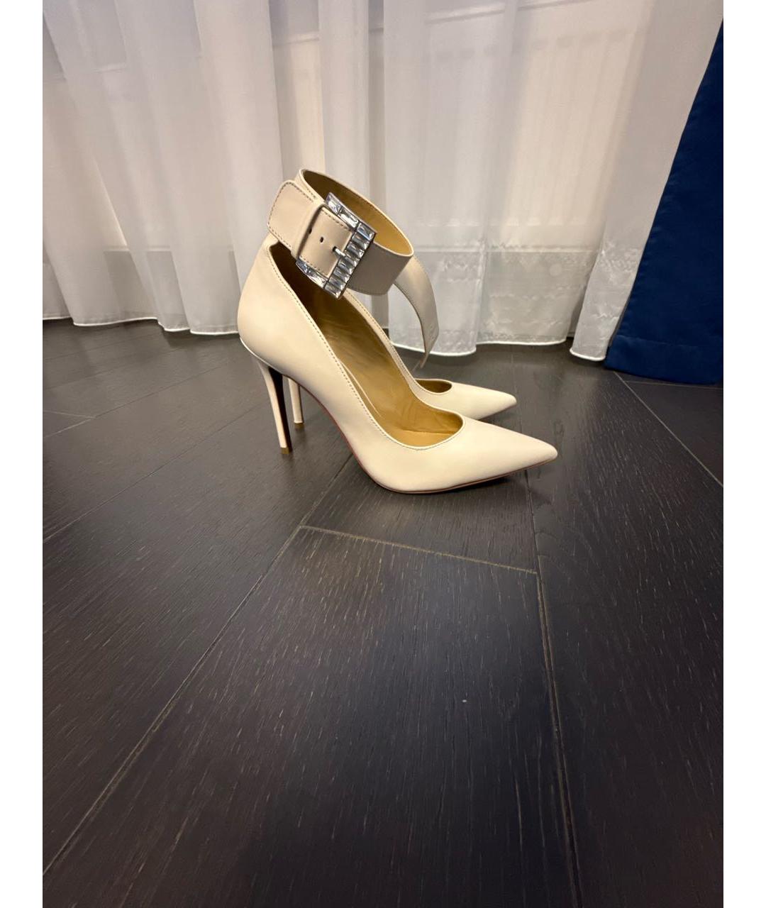 MICHAEL KORS Белые кожаные туфли, фото 7