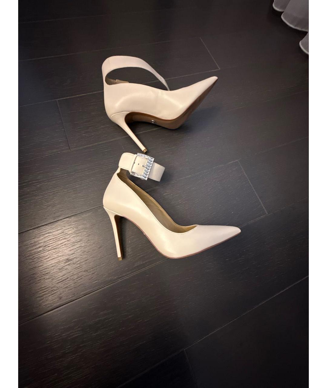MICHAEL KORS Белые кожаные туфли, фото 5